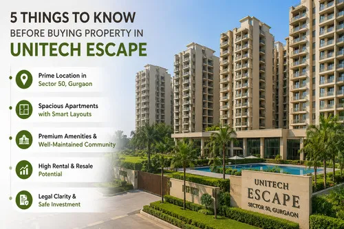 5 Things You Must Know Before Buying Property in Unitech Escape