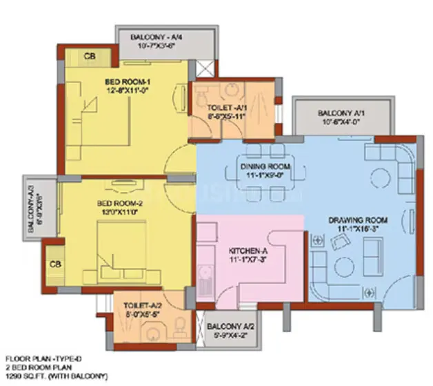 2BHK, 3BHK, 4BHK Flat/Apartment for Sale