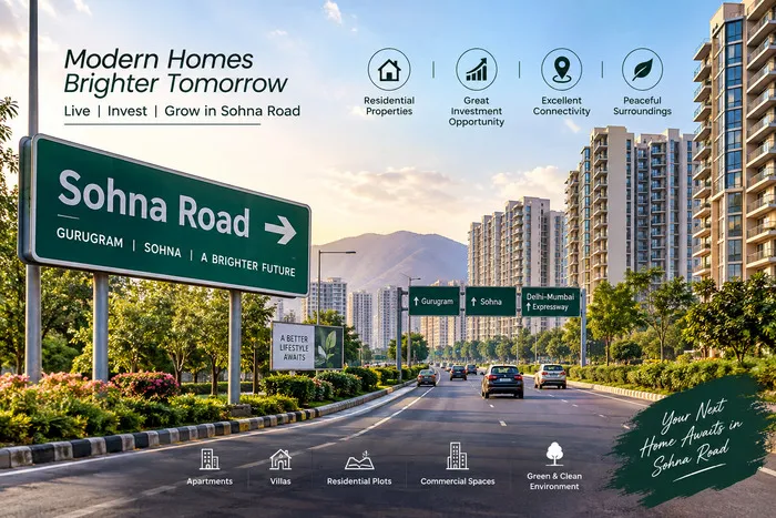 2, 3, 4 BHK Flats For Sale Sohna Road Gurgaon